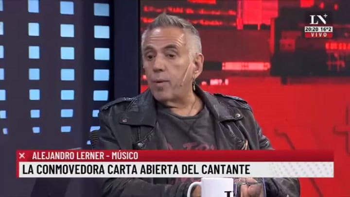 Alejandro Lerner habló de su carta con Eduardo Feinamnn y Jony Viale