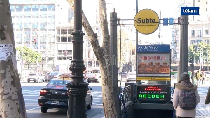 La Avenida de Mayo, la primera avenida de Sudamérica, cumplirá el martes próximo 125 años - Télam