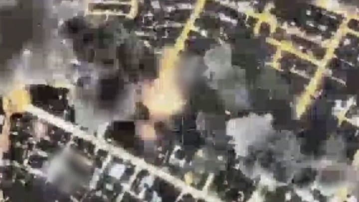 Israel mostró con un video cómo destruyó el bunker del líder supremo iraní en Teherán