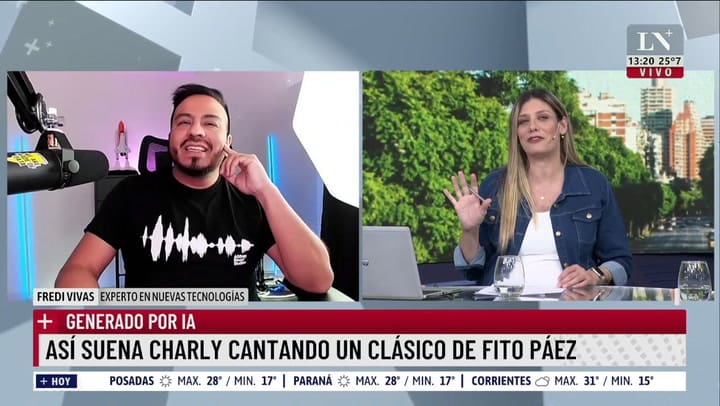 Así suena Charly García cantando un clásico de Fito Páez
