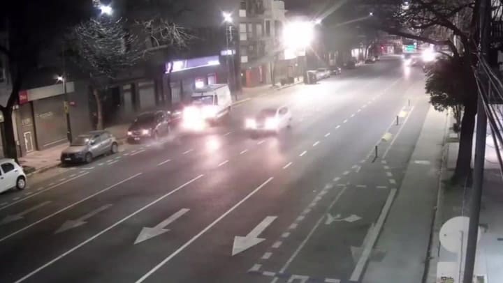 El choque de la ambulancia