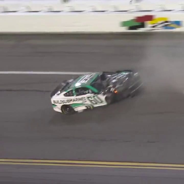 El dramático accidente en las 500 millas de Daytona