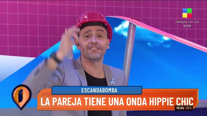 Rodrigo Lussich anunció que Juana Viale se casa con Agustín Goldenhorn - Fuente: América TV