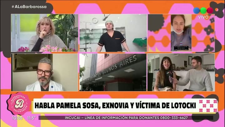Pamela Sosa sobre su intervención con Aníbal Lotocki