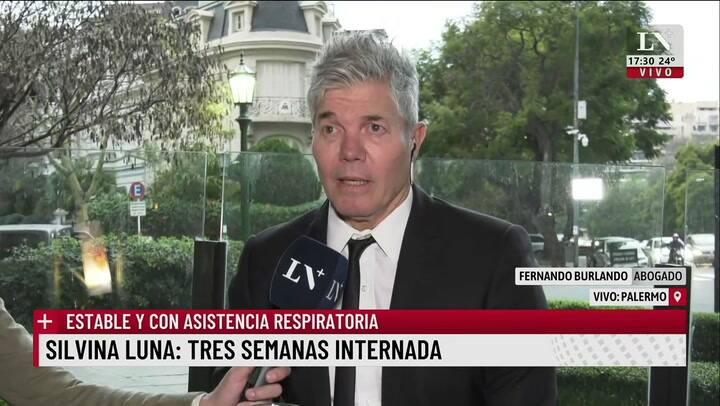 Fernando Burlando habla sobre la salud de Silvina Luna: 'La esperanza está puesta en la oración'