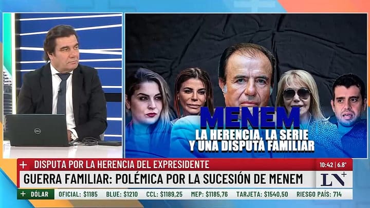 Antonella, hija de Carlitos Jr.
