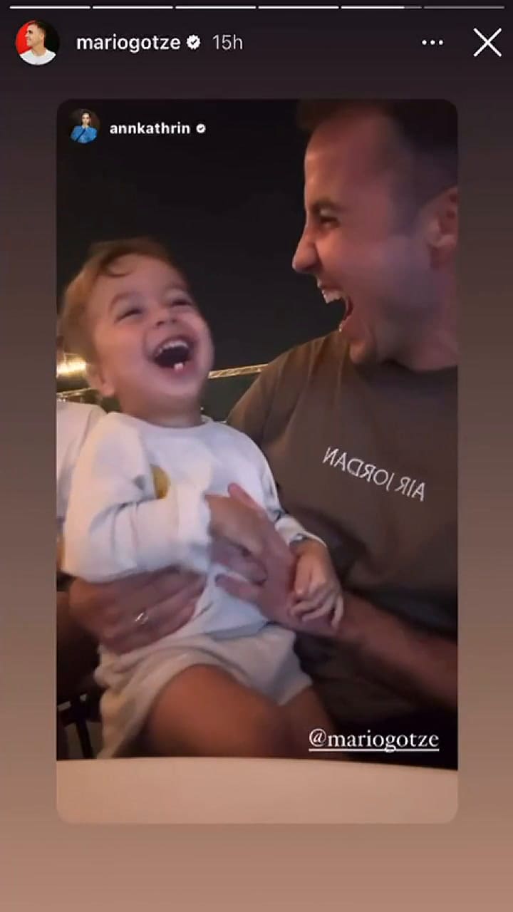 Así celebró Gotze que la Argentina ganara el Mundial
