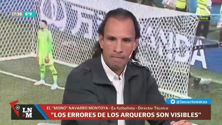 El 'Mono' Navarro Montoya habló sobre los arqueros argentinos