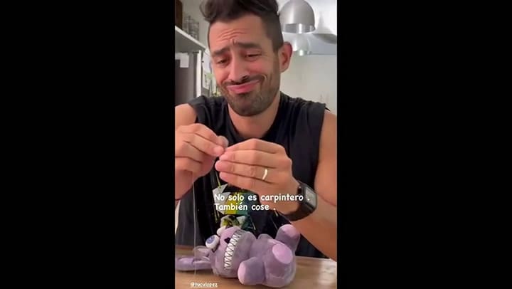 El tierno gesto del Tucu López