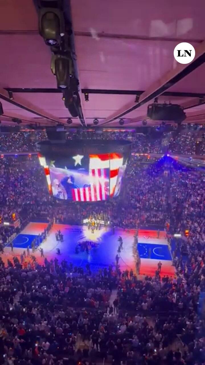 Trump asistió a la tercera de las Finales de la NBA y fue abucheado por el Madison Square Garden