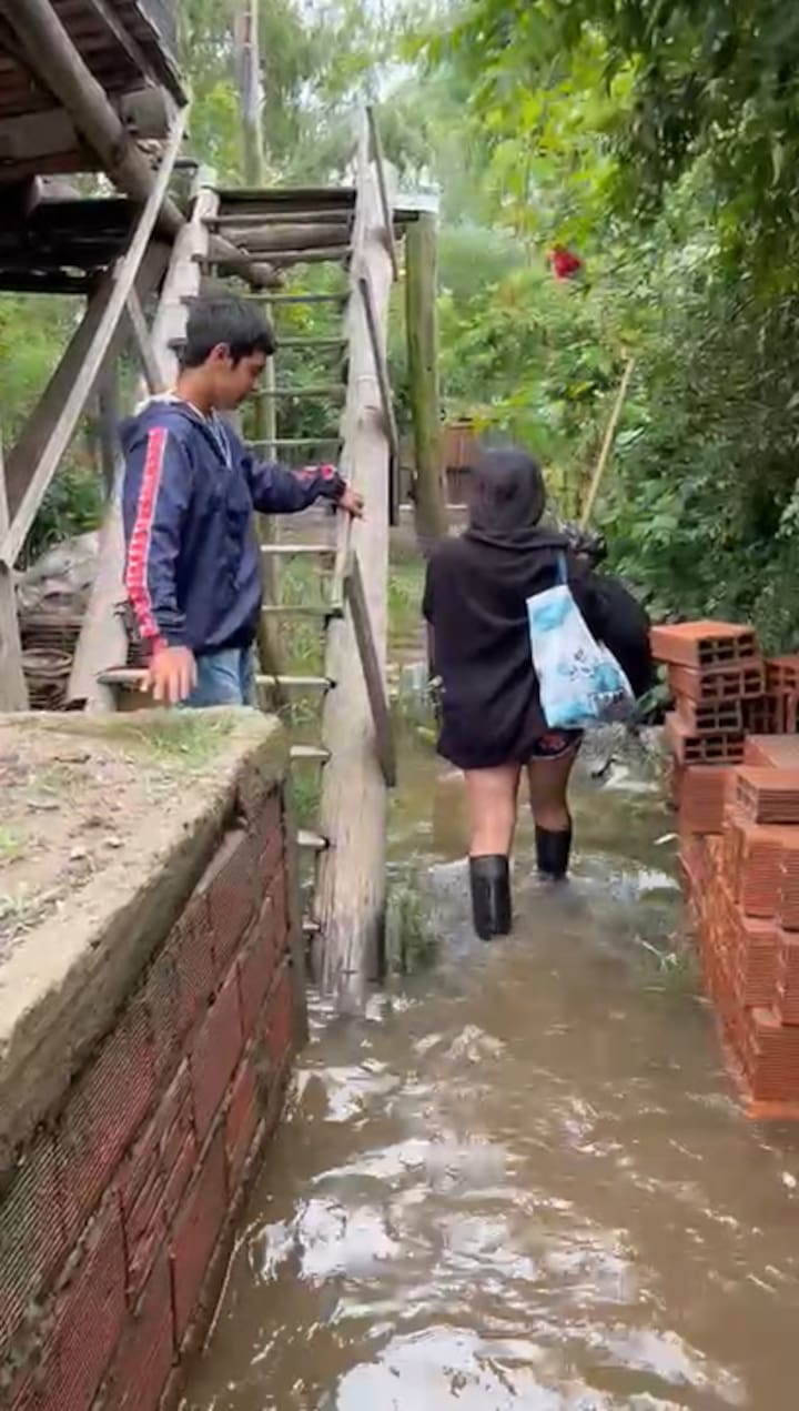 Las consecuencias de la crecida en Quilmes