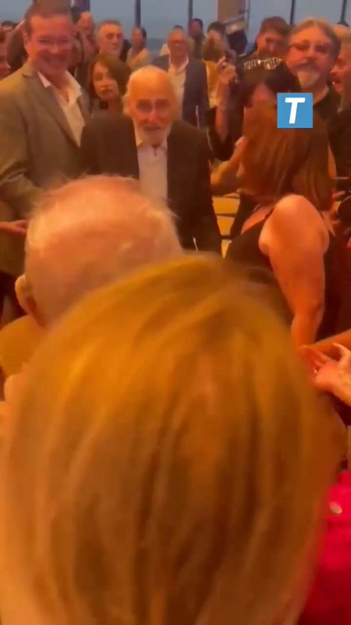 El emocionante reencuentro entre Héctor Alterio y Pepe Soriano
