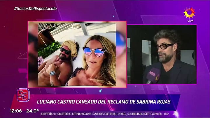 Luciano Castro Respondió Sin Filtro A Las Acusaciones De Sabrina Rojas Son Mis Hijos - Infobae