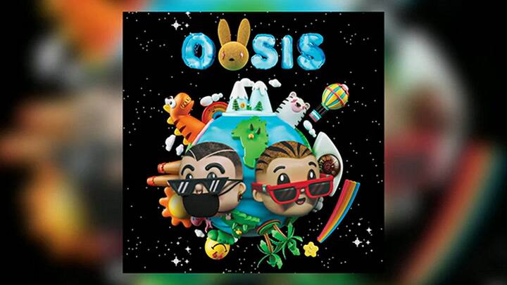 Un peso', J. Balvin, Bad Bunny y Marciano Cantero. Fuente: Youtube