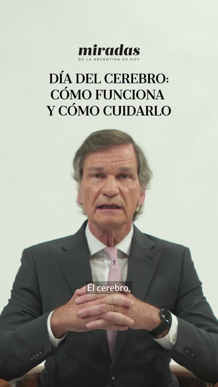 Día del Cerebro: las recomendaciones de Conrado Estol para mantenerlo sano