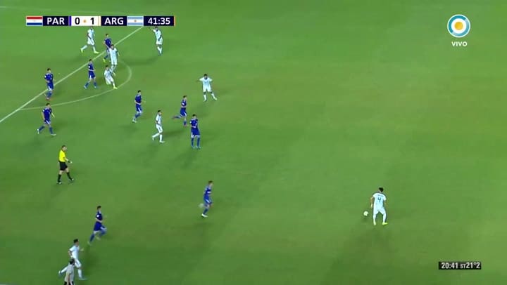 El 2-0 para Argentina