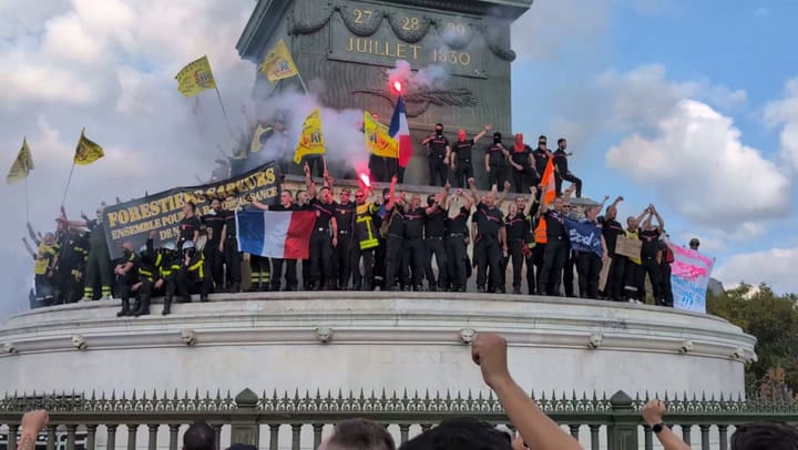 Protestas en Francia