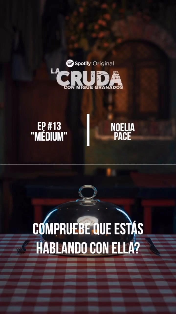 Migue Granados entrevistó a la médium Noelia Pace para La Cruda (Spotify)