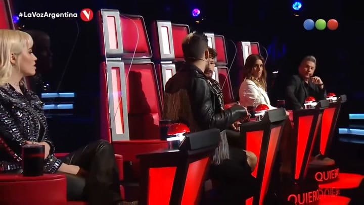 La Voz Argentina 2021: audiencia a ciegas de Santiago Manrique - Fuente: Telefe