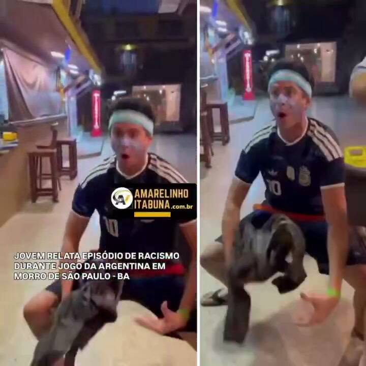 El video que muestra a los argentinos festejando en Brasil