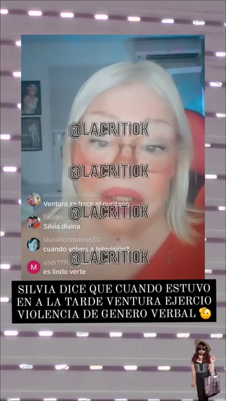 Silvia Süller habló sobre su relación con Luis Ventura