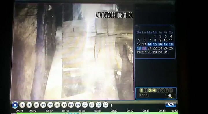 Las imágenes del sospechoso del triple crimen de Zárate