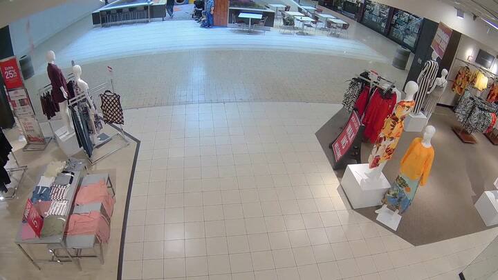 Lo grabaron cuando pretendía llevarse a una niña de un shopping: los padres de la menor lo vieron y quedó detenido