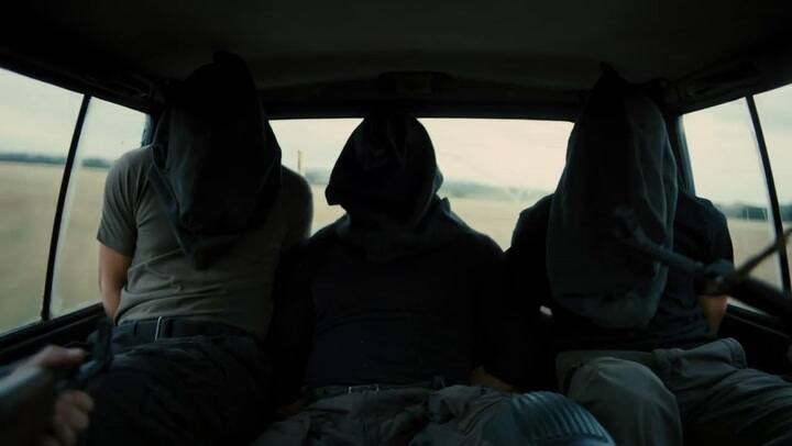 Tom Hardy como Bane, en El Caballero de la noche asciende