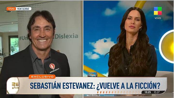 Sebastián Estevanez habló de su vínculo con Carina Zampini