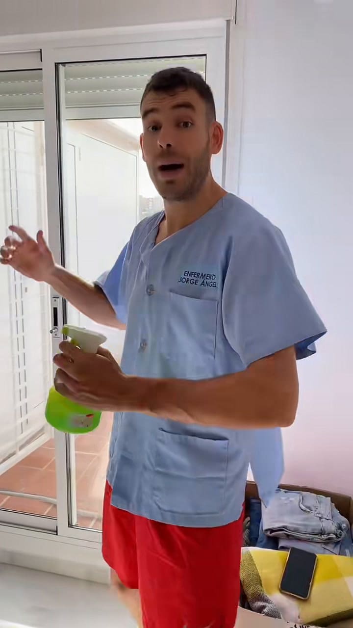 Jorge Ángel, enfermero, explicó qué hacer para mantener una temperatura estable en el hogar