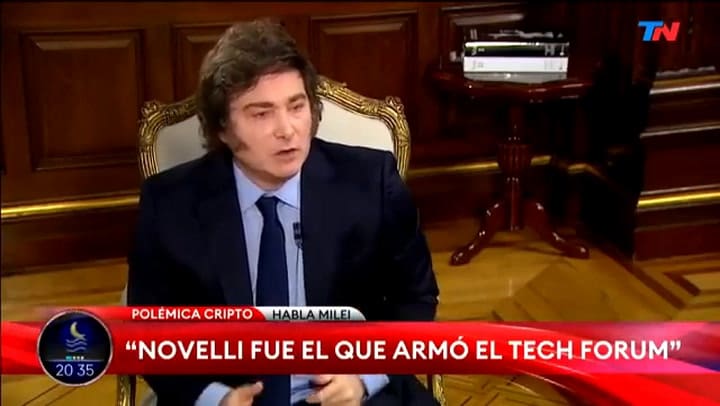 Milei, sobre $LIBRA: "Ante la duda, yo me corro"