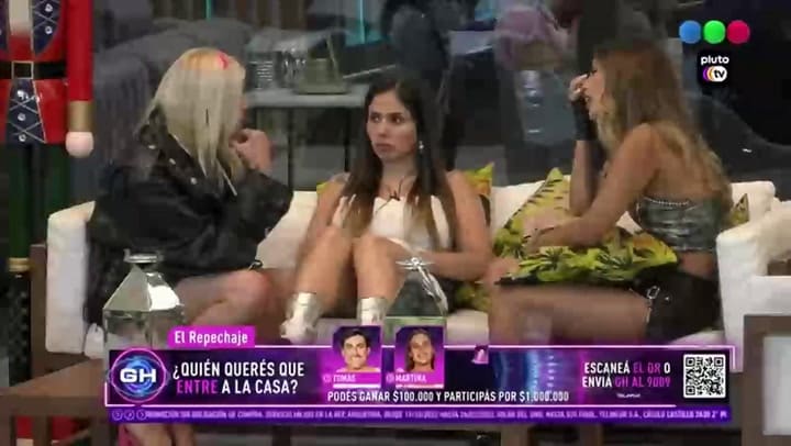 Camila alienta a Julieta y Romina