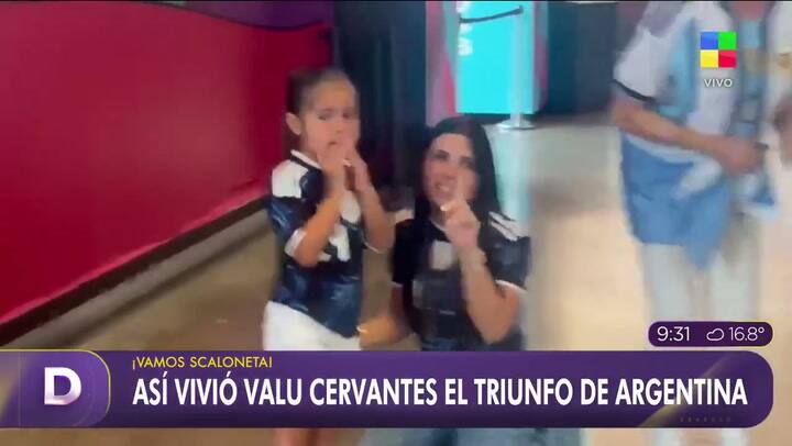 Valentina Cervantes se mostró auténtica por los nervios ante Inglaterra