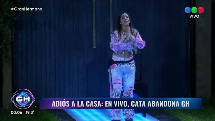Asi se iba Catalina de la casa de Gran Hermano