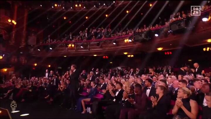 La entrega del Balón de oro para Harry Kane