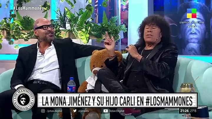 La Mona Jiménez recordó el día que Pappo fue a su casa y le robó dos preciados objetos