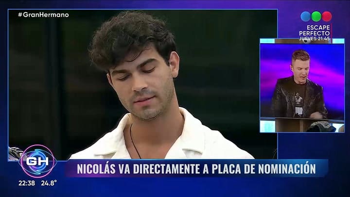 El descargo de Nicolas luego de la sancion de Gran Hermano