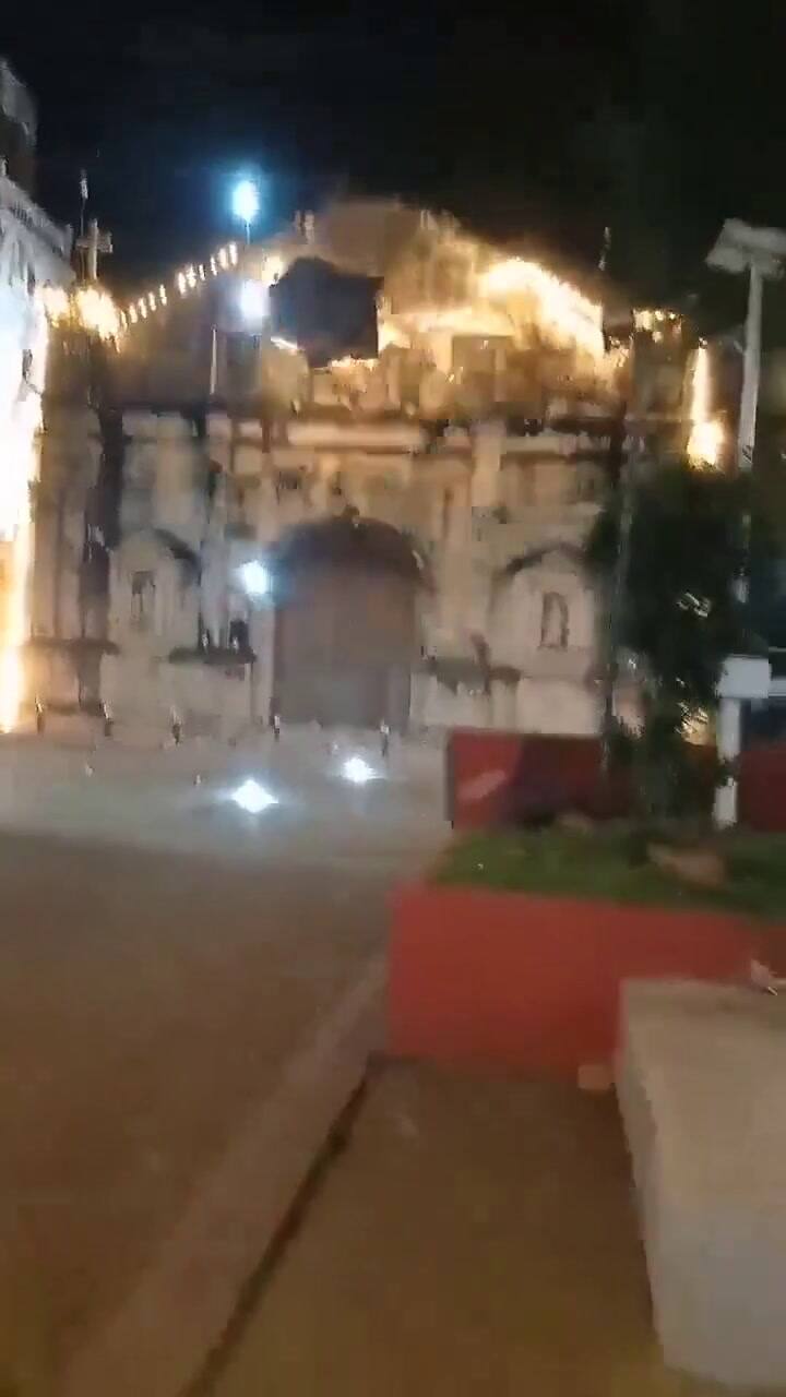 El terremoto causó graves daños en el centro de la provincia de Cebú