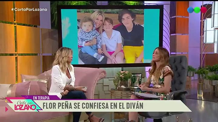 Florencia Peña habló de su vida familiar en Cortá por Lozano- Fuente: Instagram