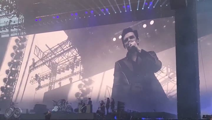 The Killers detuvo un show por la intromisión de un fanático