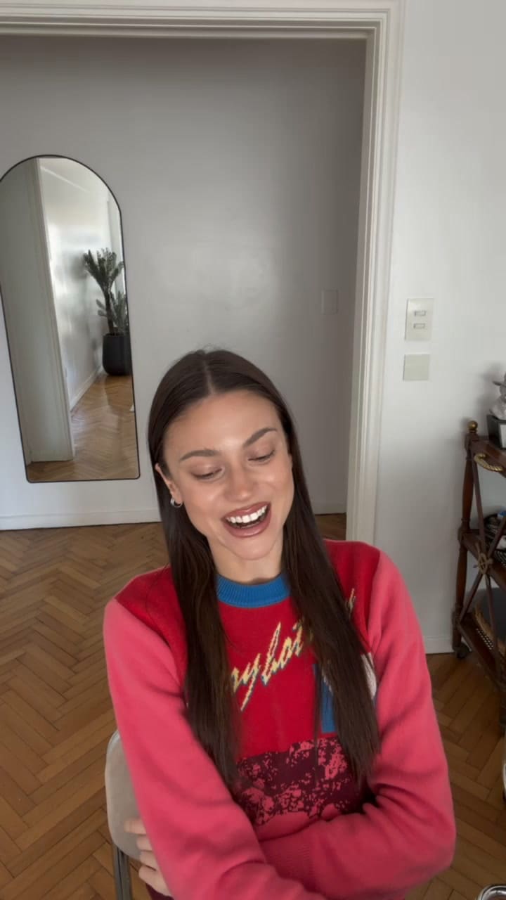 El saludo de Olivia Wald a sus fans