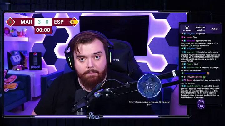 Las declaraciones de Ibai luego de que España quede eliminada en octavos