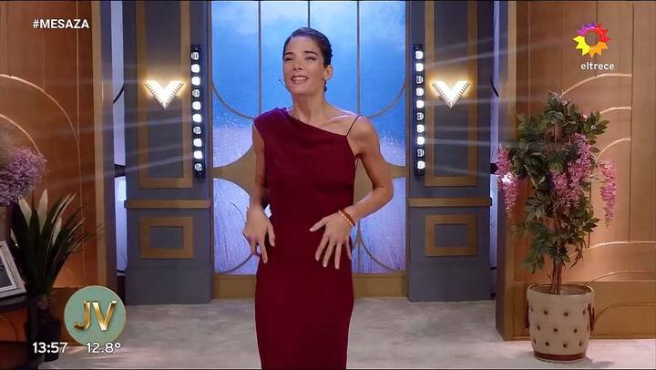 El look de Juana Viale para este domingo 23 de agosto