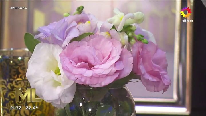 Mirtha Legrand expresó su desagrado por unas flores en su escritorio.