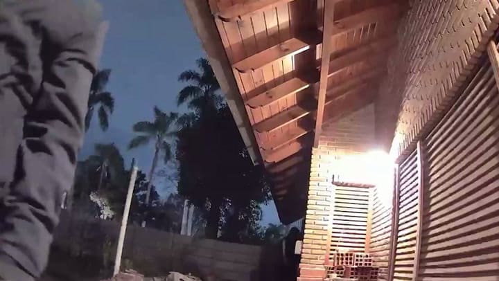 San Isidro: los ladrones quedaron filmados