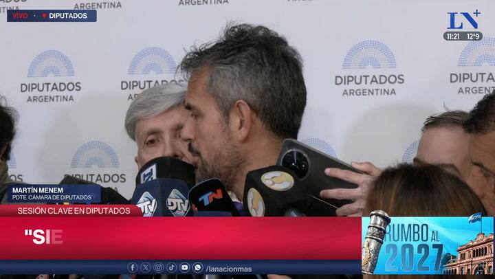 Sesion clave en diputados