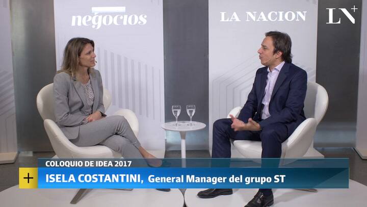 Entrevista a Isela Costantini en el Coloquio de IDEA 2017