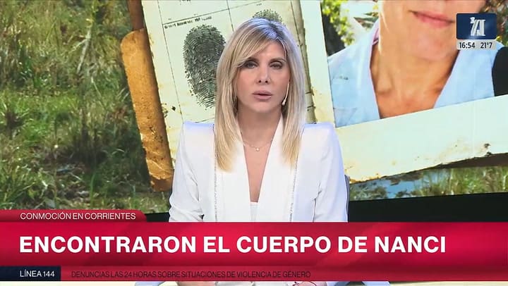 Encontraron el cuerpo de Nanci Godoy