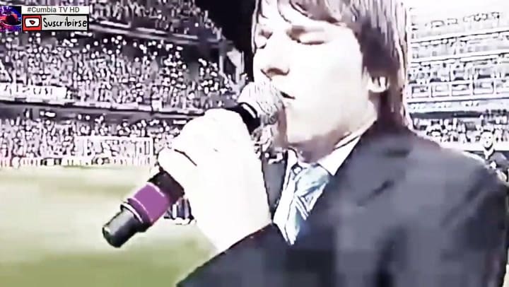 Nahuel Pennisi - Himno Argentino en Argentina Vs Perú 2017