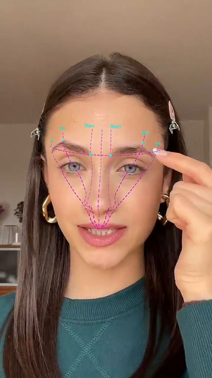 El nuevo filtro de TikTok para tener las cejas perfectas